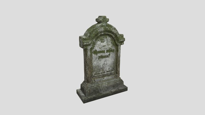 Gravestone 3D Model