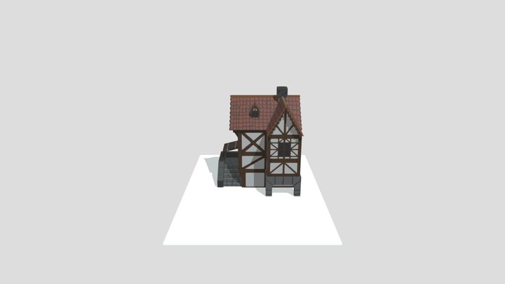 Medieval Hause 3D Model