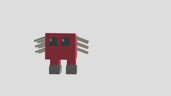 The Cutest Saddest Strider You Have Ever Seen 3D Model