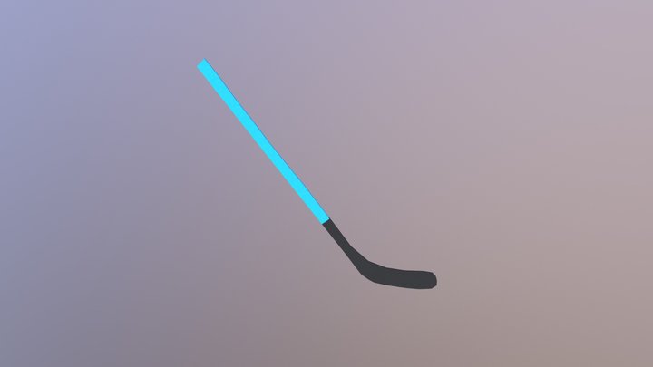 Hocky Stick 3D Model