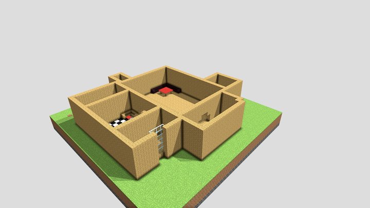 Minecraft Oppgave 3D Model
