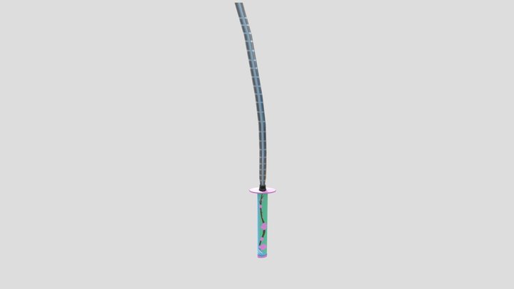 Synth katana 3D Model