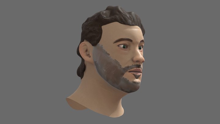 Joaquin Phoenix Bust 3D Model