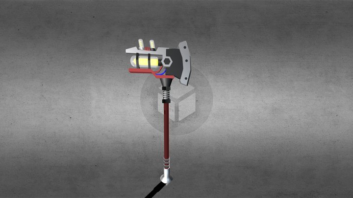 топор 3D Model