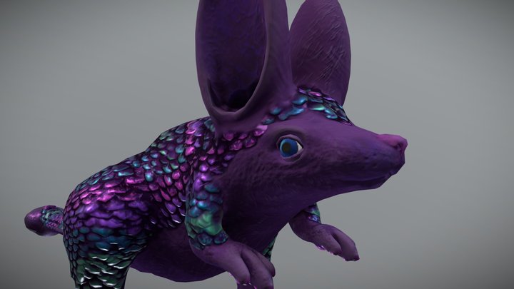 Creature Concept: Pankleyo 3D Model