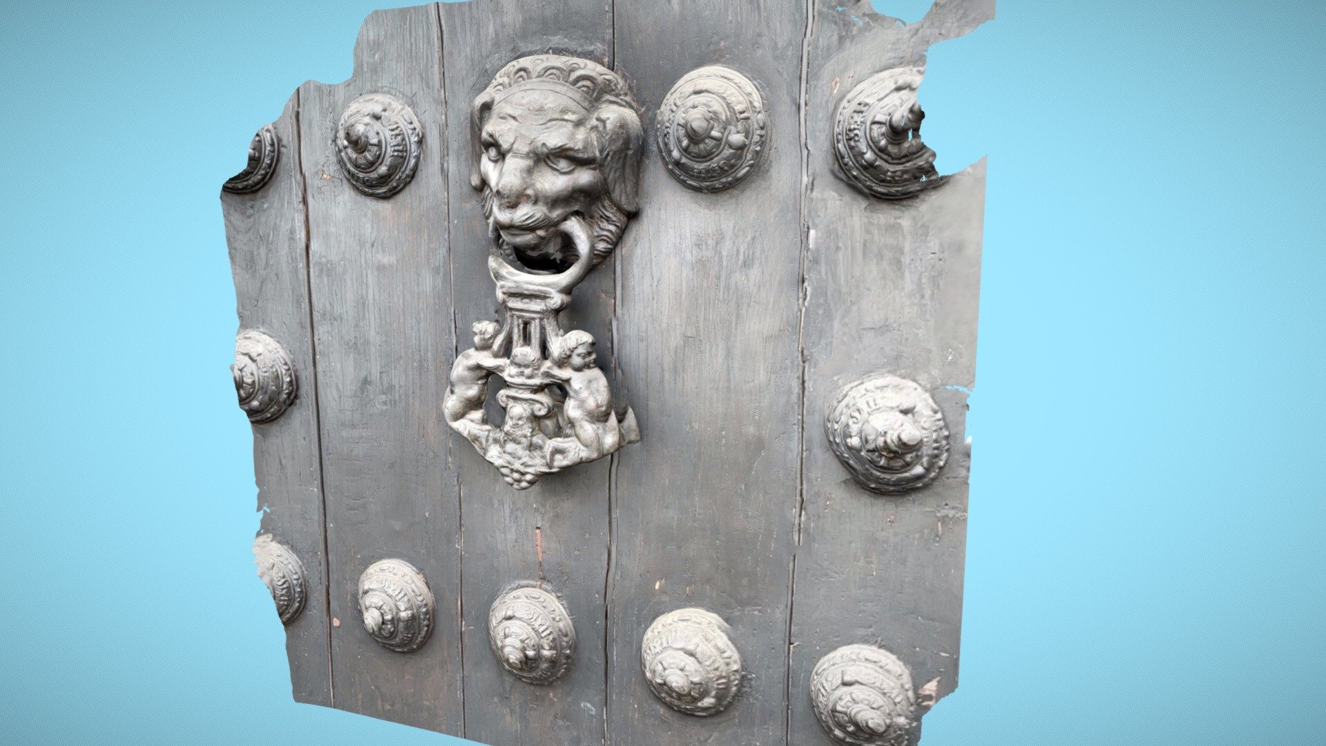 Aldabas - Puerta de la catedral de Lima
