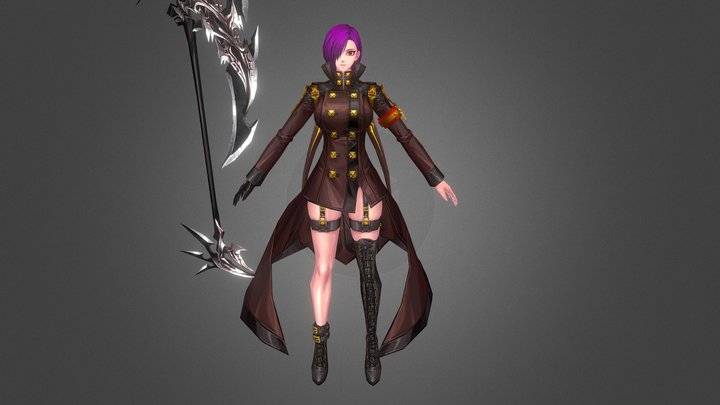 Kritika Vamp Tpose 3D Model