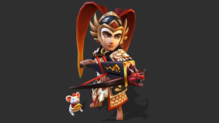Lunar Armor 3D Model