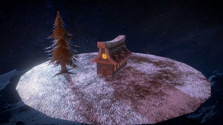 Tundra Biome 3D Model