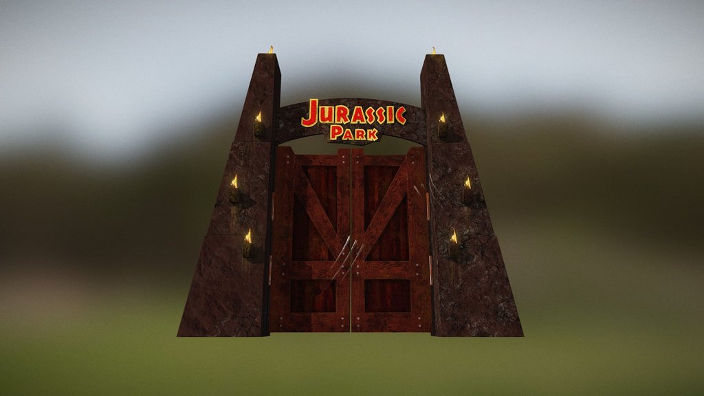 Jurassic Park A 3D model collection by James (james) Sketchfab
