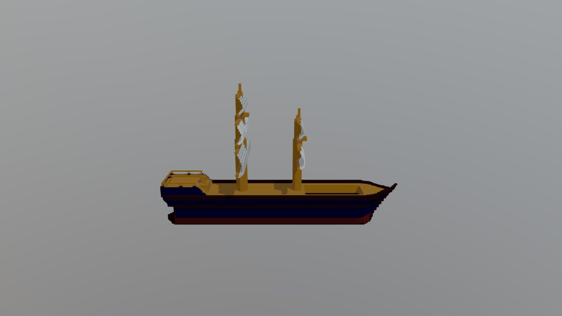 pirate ship voxel art - Download Free 3D model by damien2004822 ...