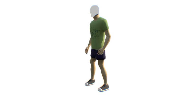 First Person Character Animations 3D Model