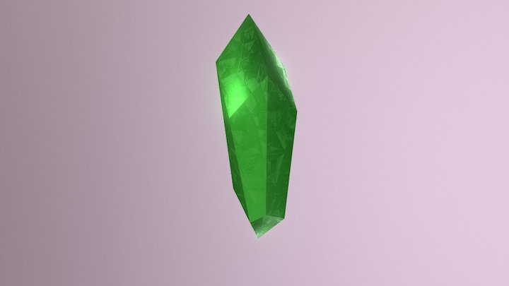 Crystal 3D Model