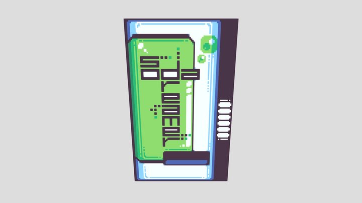 Y2K Vending Machine 3D Model