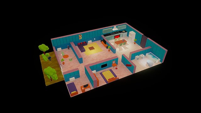 Hause 3D Model