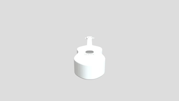 Guitar 03 3D Model