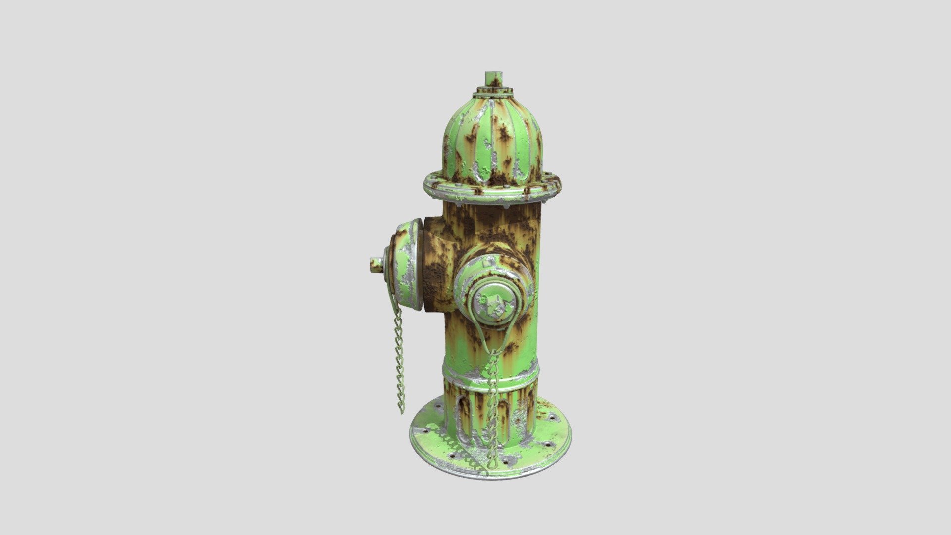 Rusty Hydrant - 3D model by Esfir (@esfirsh) [387ad29] - Sketchfab