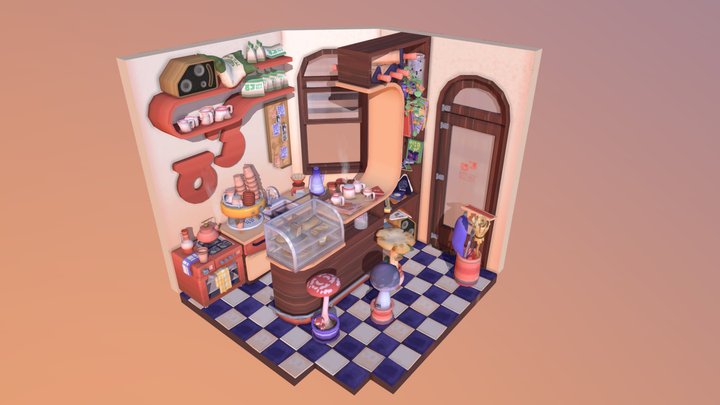 DAE Crib - Morning Brew 3D Model