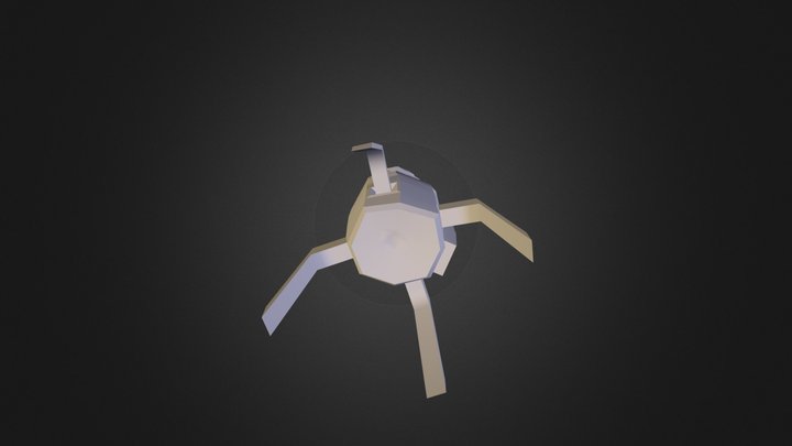 Arm Weapon: Light Buster 3D Model