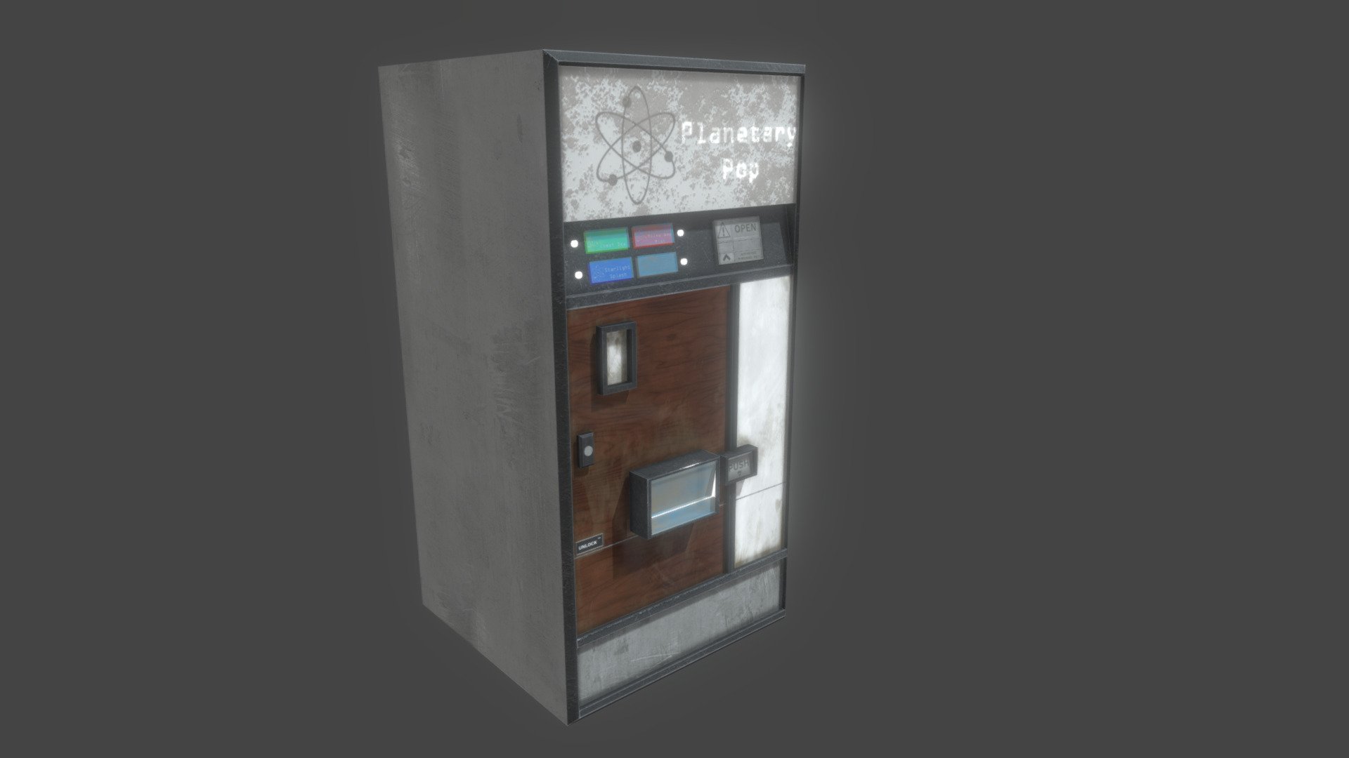 Soda Vending Machine - 3D model by Jeongwol [387eb24] - Sketchfab