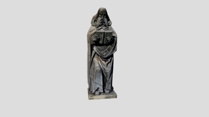 Statue of Saint John the Evangelist – Kostenloses 3D-Modell STL