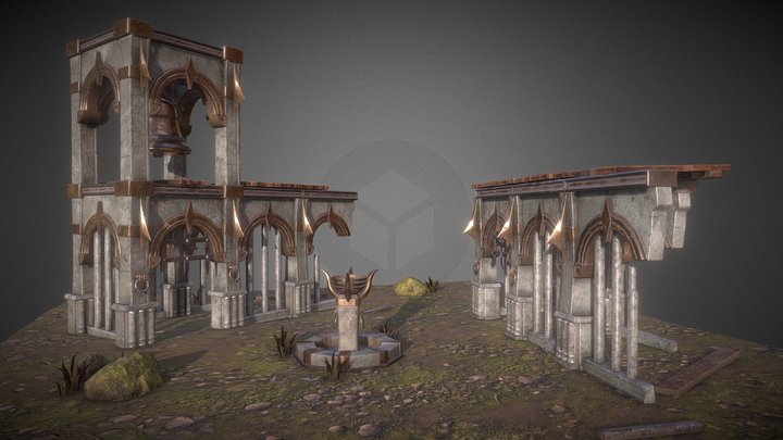 Bell Tower-TP2_Wargame_M_Boudreau 3D Model