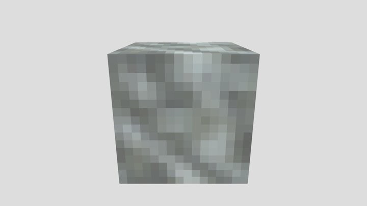 New Minecraft Block 3D Model