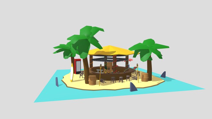bar_caribian 3D Model