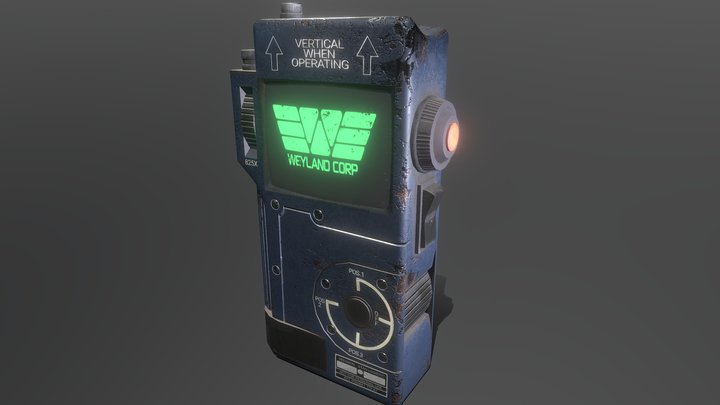 Alien Isolation Hack Tool 3D Model