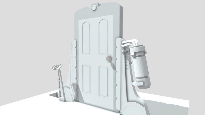 Monsters, Inc 3D Model