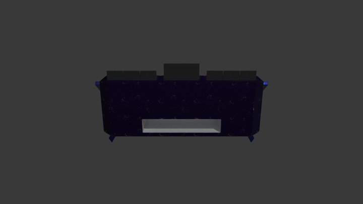 Desk 3D Model