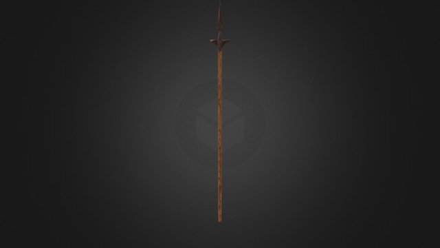 Polearm 01 3D Model