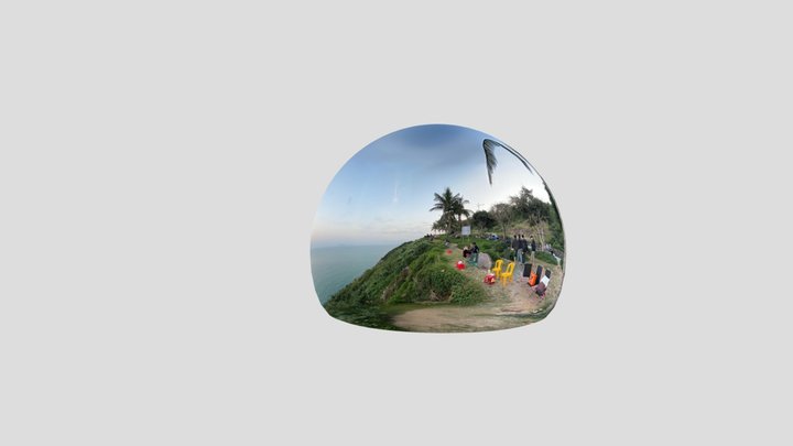 Cảnh Biển trên núi Bàn Cờ – Modello 3D gratuito STL