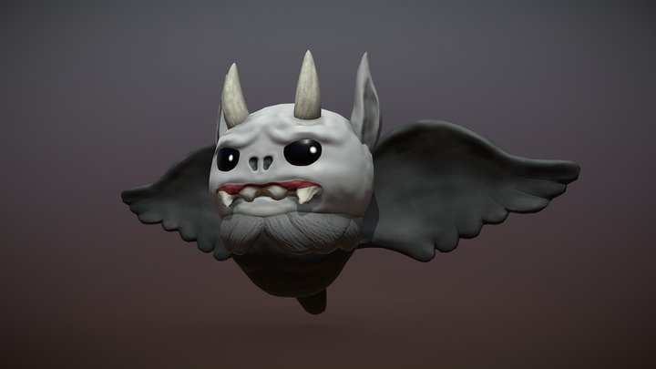 Krampus - The Binding Of Isaac 3D Model