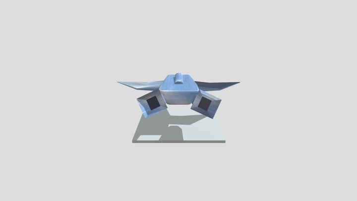 spaceship 3D Model