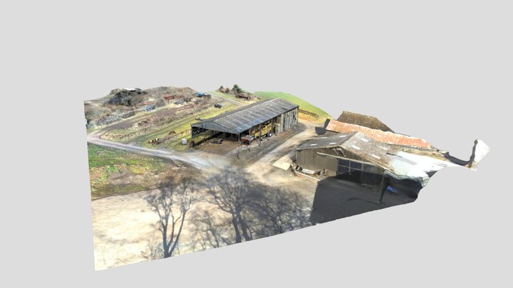Farm Shed - Apple RealityKit Experiment 3D Model