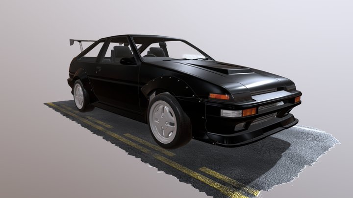AE86 - Impulse 3D Model