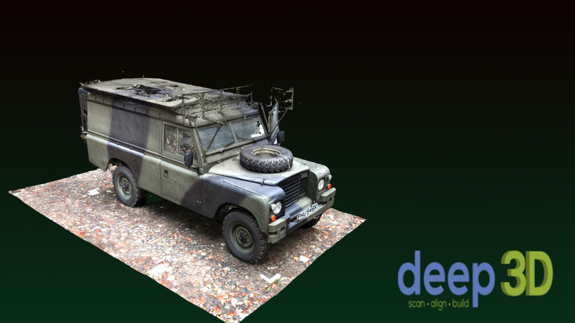 Landrover Series III Military Carawagon