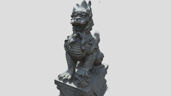 昭庆寺 狮子 Shizi 3D Model