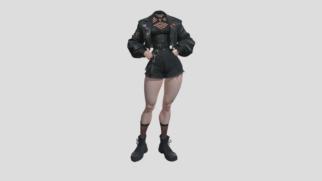 A high-quality 3D model
