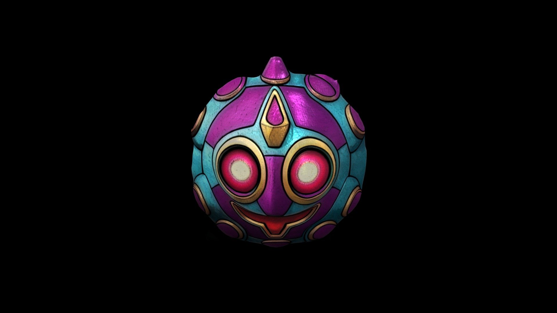 Happy Mask 309 Download Free 3D model by klrxyz [388760e] Sketchfab