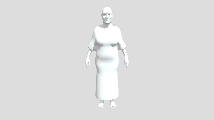 Chimaka Baked 3D Model