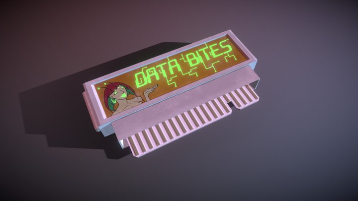 Data Cartridge 3D Model