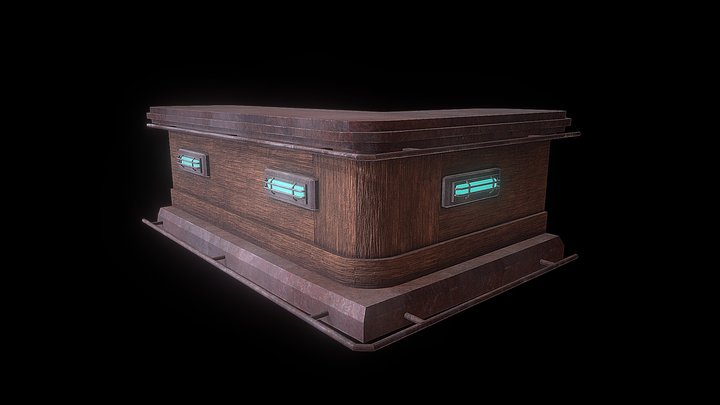 Bar Counter (Imagined Worlds Project) 3D Model