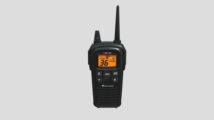 Handheld Walkie Talkie – Modelo 3D gratuito STL