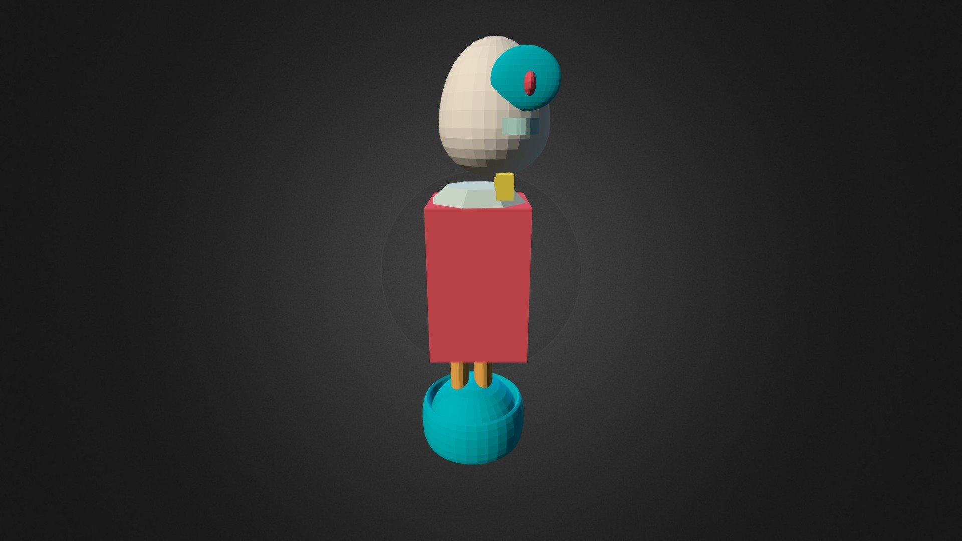 Chickbot - 3D model by derpo [3889dd9] - Sketchfab