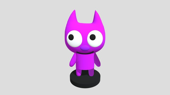 Boris The Backpack Thief 3D Model