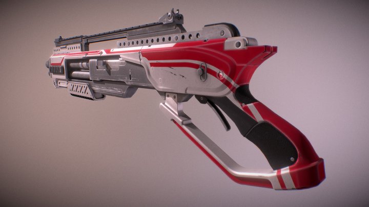 Shotgun 3D Model