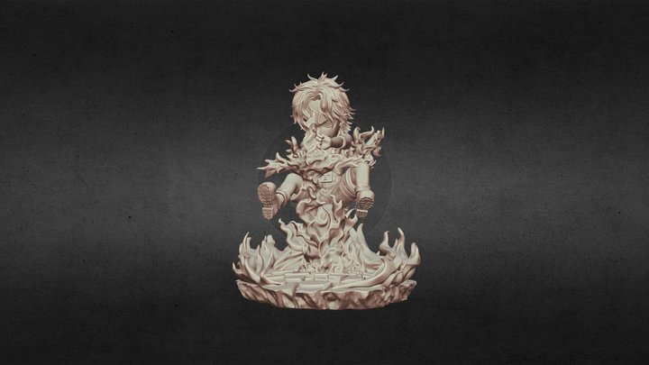 Ace（One Piece） 3D Model