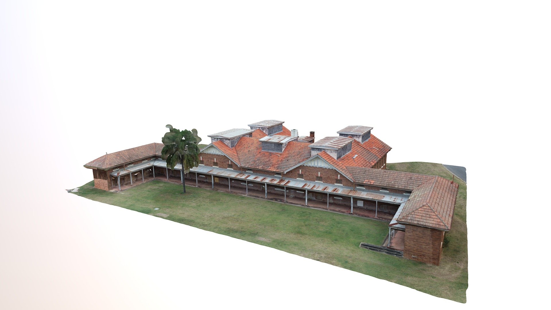 Red Brick Building
